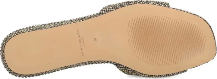 Kensington embellished slide sandals - Image 5