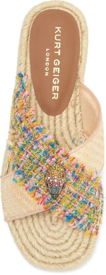 Kensington Espadrille Slide Sandal - Image 5