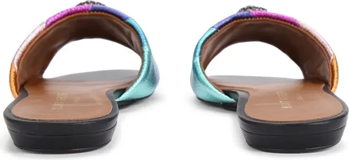 Kensington Flat quilted sandals - Image 3