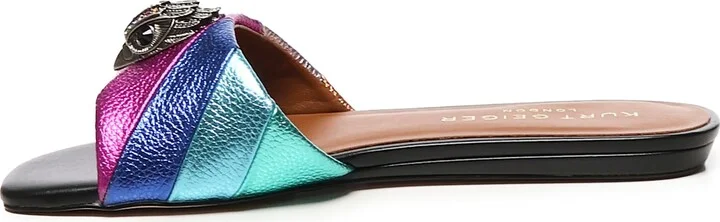 Kensington Flat Sandal - Image 4