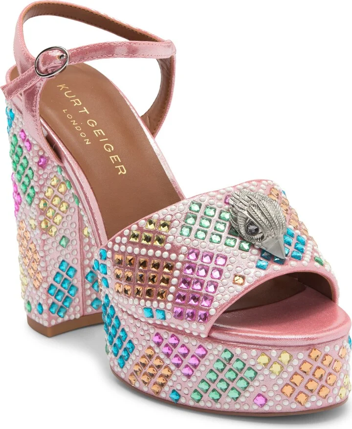 Kensington Platform Ankle Strap Sandal