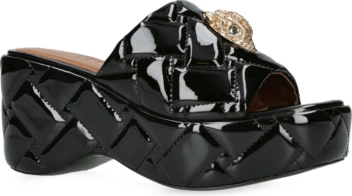 Kensington Platform Wedge Slide Sandal