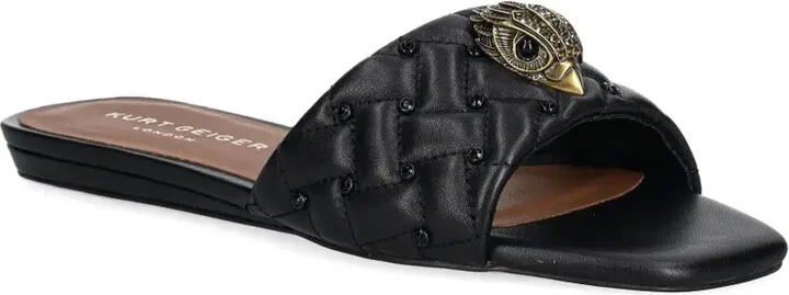 Kensington quilted slide sandals - Image 2