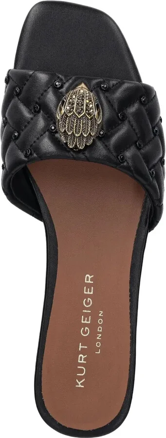 Kensington quilted slide sandals - Image 4