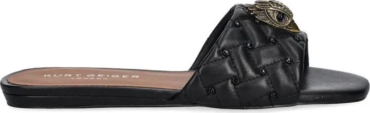 Kensington quilted slide sandals