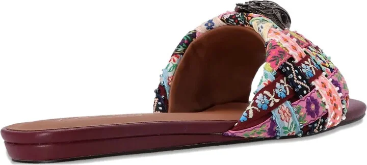 Kensington woven-strap flat sandals - Image 3