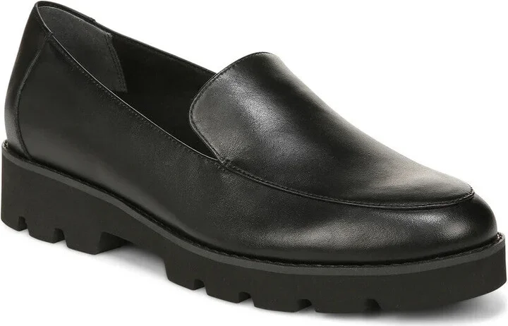 Kensley 13696562 Flat Women's US 7.5 Black Slip On Loafers Shoes KHD1873