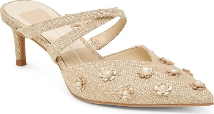 GOLD FLORAL FRAFFIA