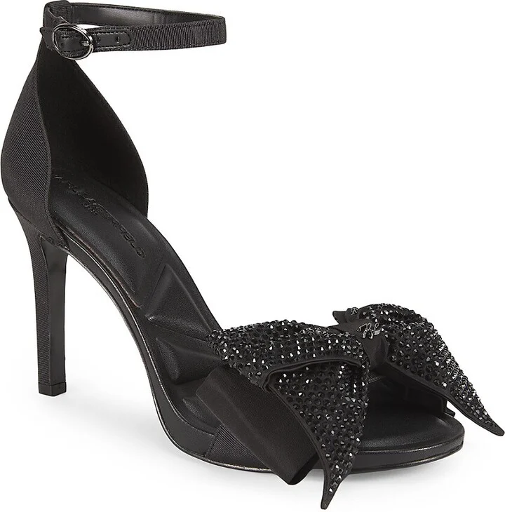 Kenz 90MM Bow Ankle Loop Sandals - Image 2