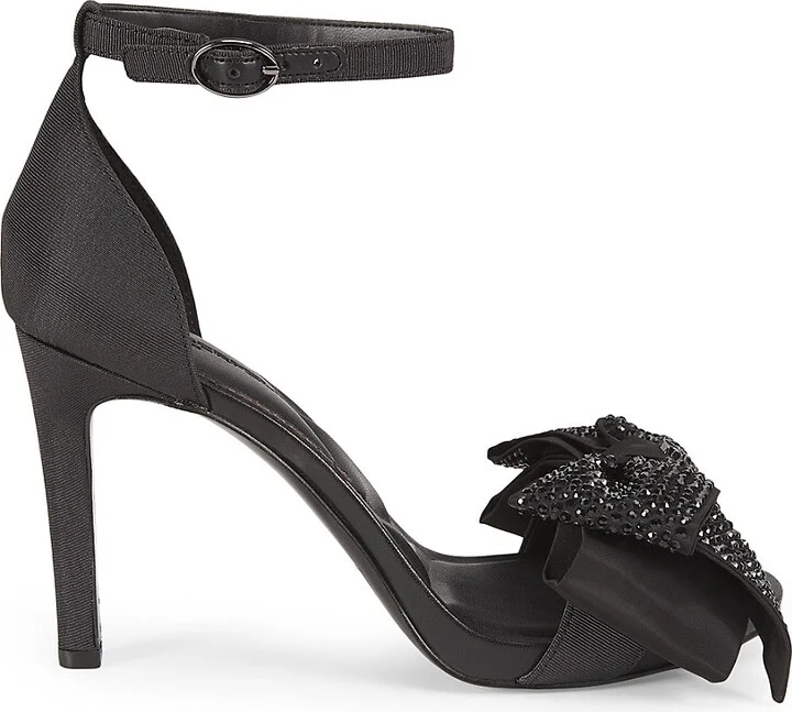 Kenz 90MM Bow Ankle Loop Sandals