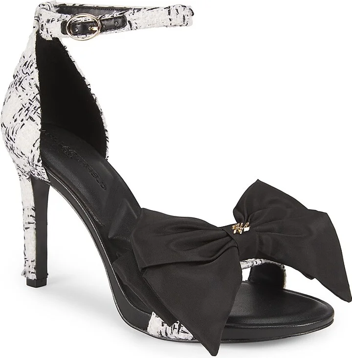 Kenz 90MM Printed Bow Sandals - Image 2