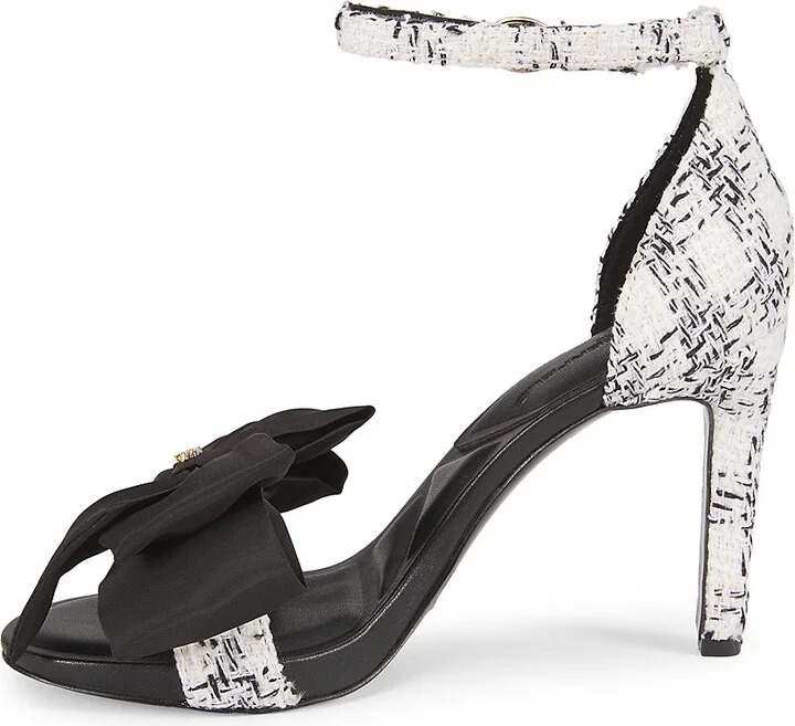 Kenz 90MM Printed Bow Sandals - Image 4