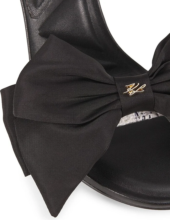 Kenz 90MM Printed Bow Sandals - Image 6
