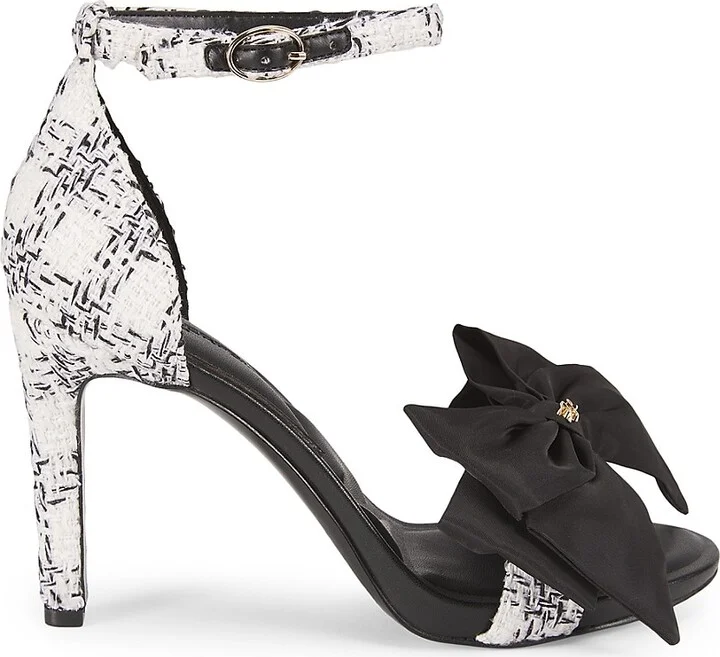 Kenz 90MM Printed Bow Sandals