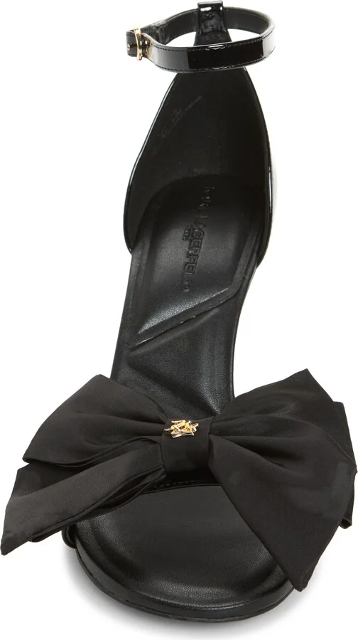 Kenz Rhinestone Bow Sandal - Image 3
