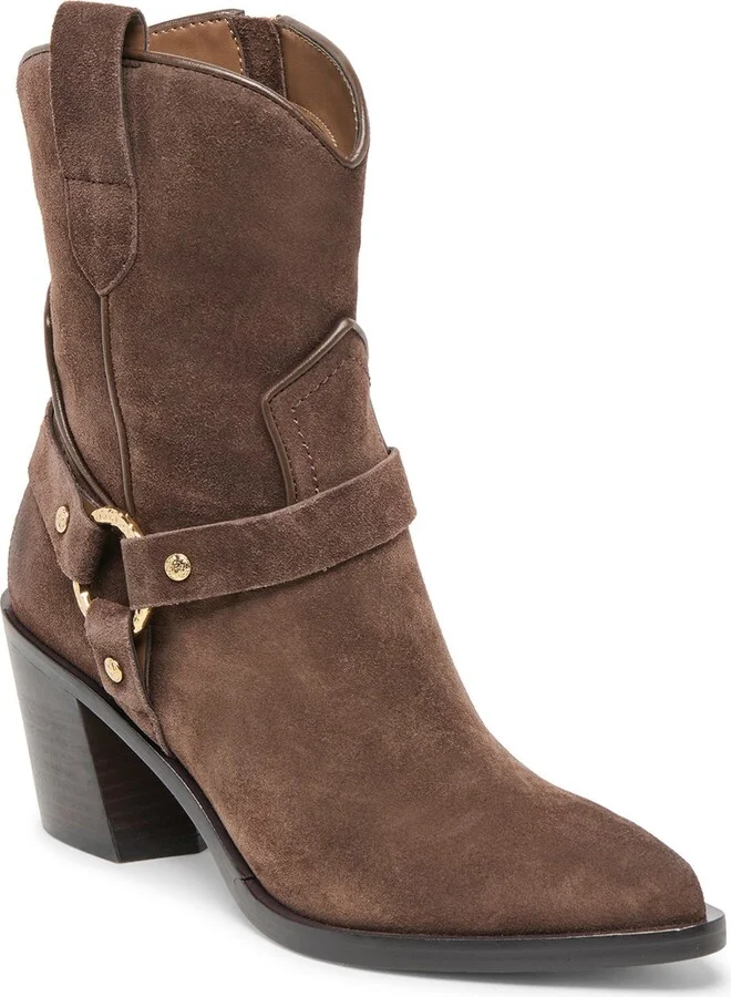 Dark Brown Suede