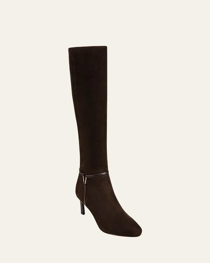 Kenzie Suede Harness Boots - Image 3