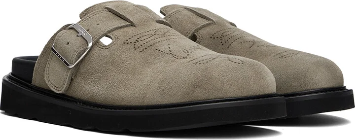 Kenzo Beige Kenzo Paris 'KENZO Matto' Clogs - Image 4