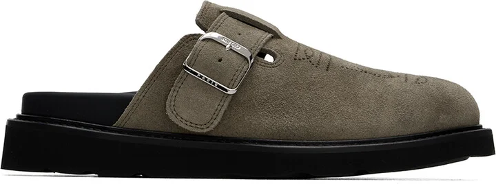 Kenzo Beige Kenzo Paris 'KENZO Matto' Clogs
