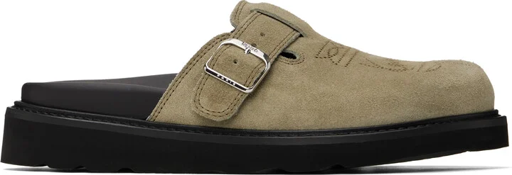 Kenzo Beige Kenzo Paris 'KENZO Matto' Clogs