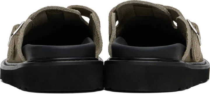 Kenzo Beige Kenzo Paris 'Kenzo Matto' Loafers - Image 2