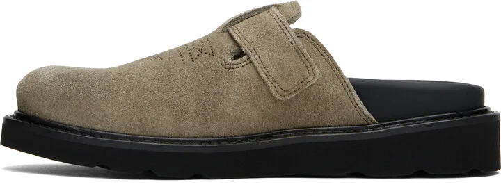 Kenzo Beige Kenzo Paris 'Kenzo Matto' Loafers - Image 3