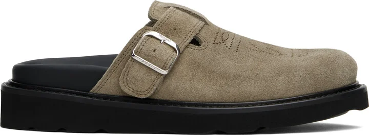 Kenzo Beige Kenzo Paris 'Kenzo Matto' Loafers