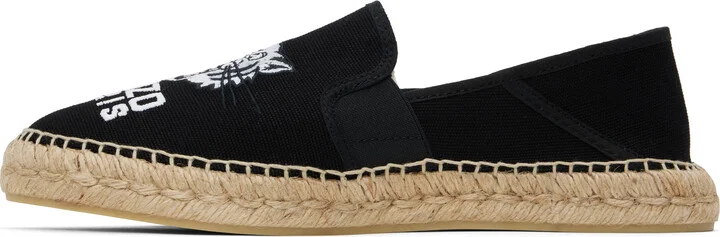 Kenzo Black Kenzo Paris Elastic Espadrilles - Image 3