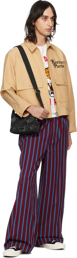 Kenzo Black Kenzo Paris Foxy High-Top Canvas Sneakers - Image 5