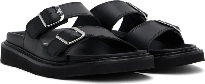 Kenzo Black Kenzo Paris 'KENZO Matto' Sandals - Image 4