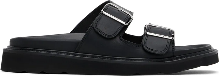Kenzo Black Kenzo Paris 'KENZO Matto' Sandals