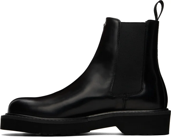 Kenzo Black Kenzo Paris 'KENZO Ukio' Chelsea Boots - Image 3