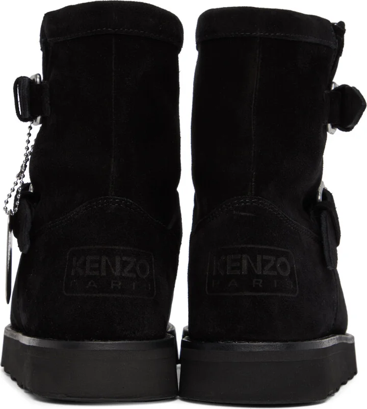 Kenzo Black Kenzo Paris Kenzocozy Boots - Image 2