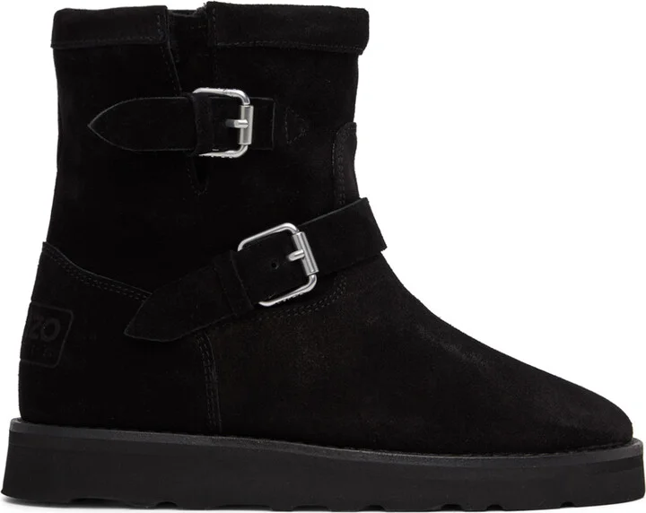 Kenzo Black Kenzo Paris Kenzocozy Boots