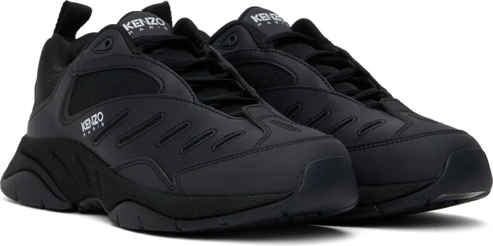 Kenzo Black Kenzo Paris X-Trainer Sneakers - Image 4