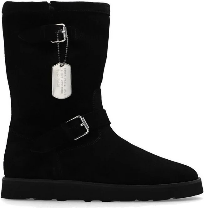 Kenzo Buckle Detailed Kenzocozy Boots