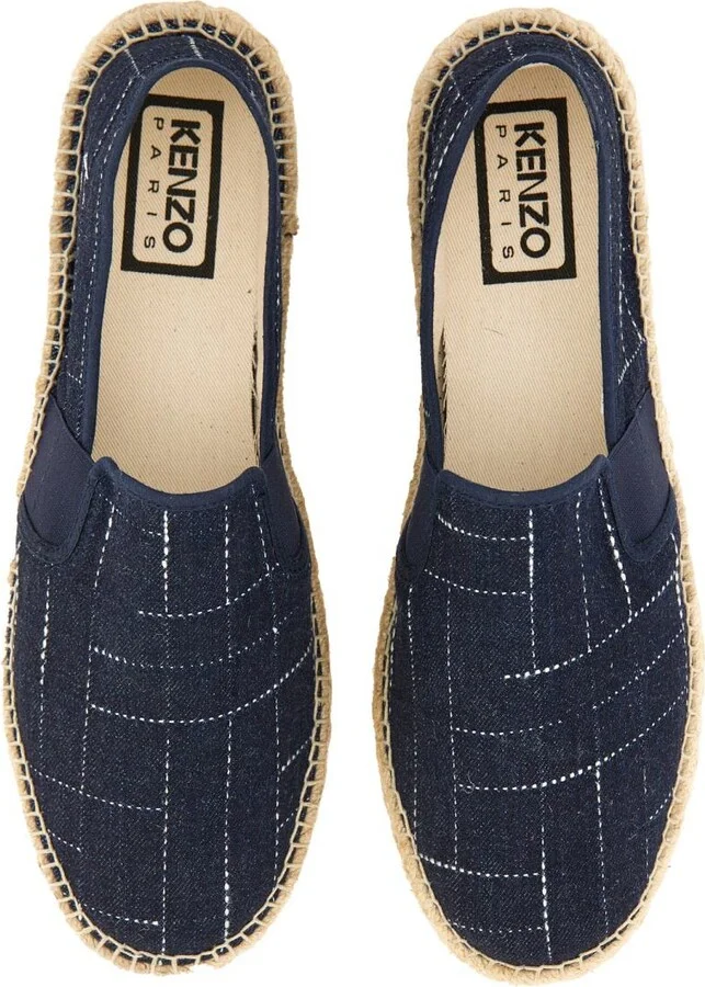 Kenzo Espadrille With Logo Embroidery - Image 6