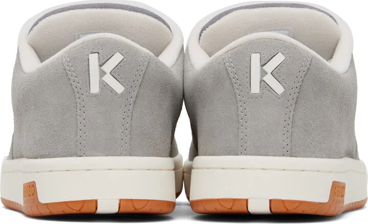 Kenzo Gray Kenzo Paris 'KENZO-Dome' Sneakers - Image 2