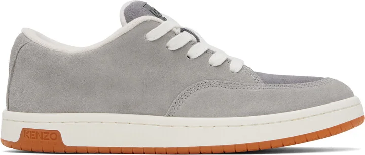 Kenzo Gray Kenzo Paris 'KENZO-Dome' Sneakers