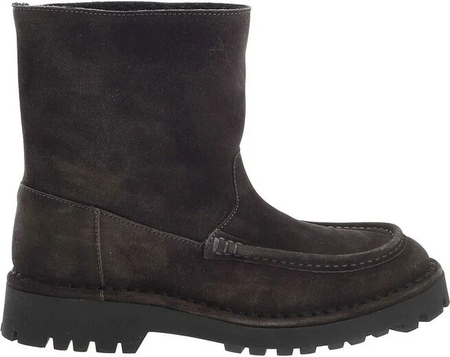 Kenzo K-Mount Round Toe Ankle Boots
