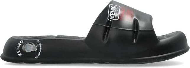 Kenzo Logo Embossed Slides