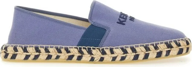Kenzo Logo Embroidered Slip-On Shoes