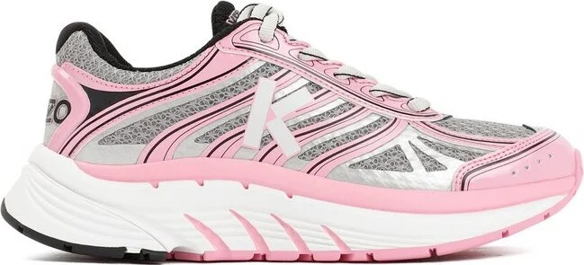 Kenzo Logo Printed Lace-Up Runner Sneakers