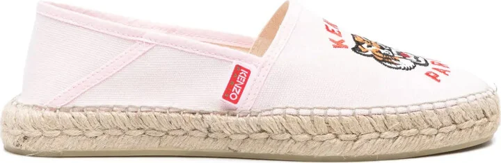 Kenzo Lucky Tiger canvas espadrilles