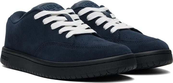 Kenzo Navy Dome Sneakers - Image 4