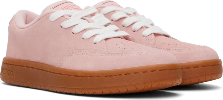 Kenzo Pink Kenzo Paris 'KENZO-Dome' Sneakers - Image 4