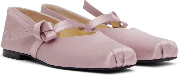 Kenzo Pink Kenzo Paris 'KENZO Oki' Ballerina Flats - Image 4