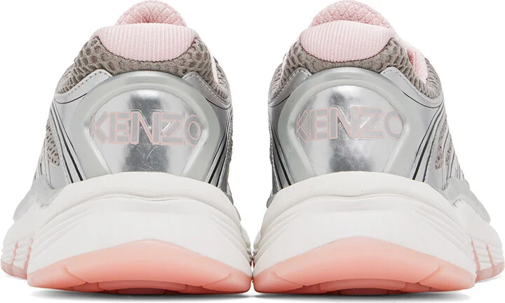 Kenzo Silver Kenzo Paris Pace Sneakers - Image 2