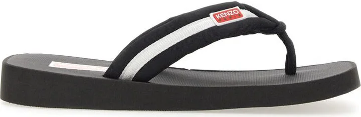 Kenzo Slide Sandal With Logo