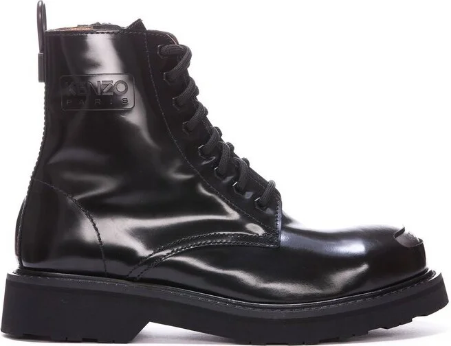 Kenzo Smile Lace-Up Boots